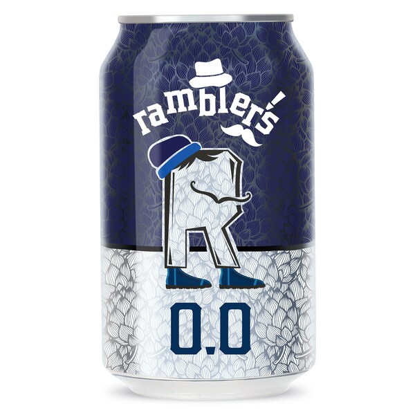 Cerveza 0,0% Alcohol Dia Ramblers Lata 33 Cl.