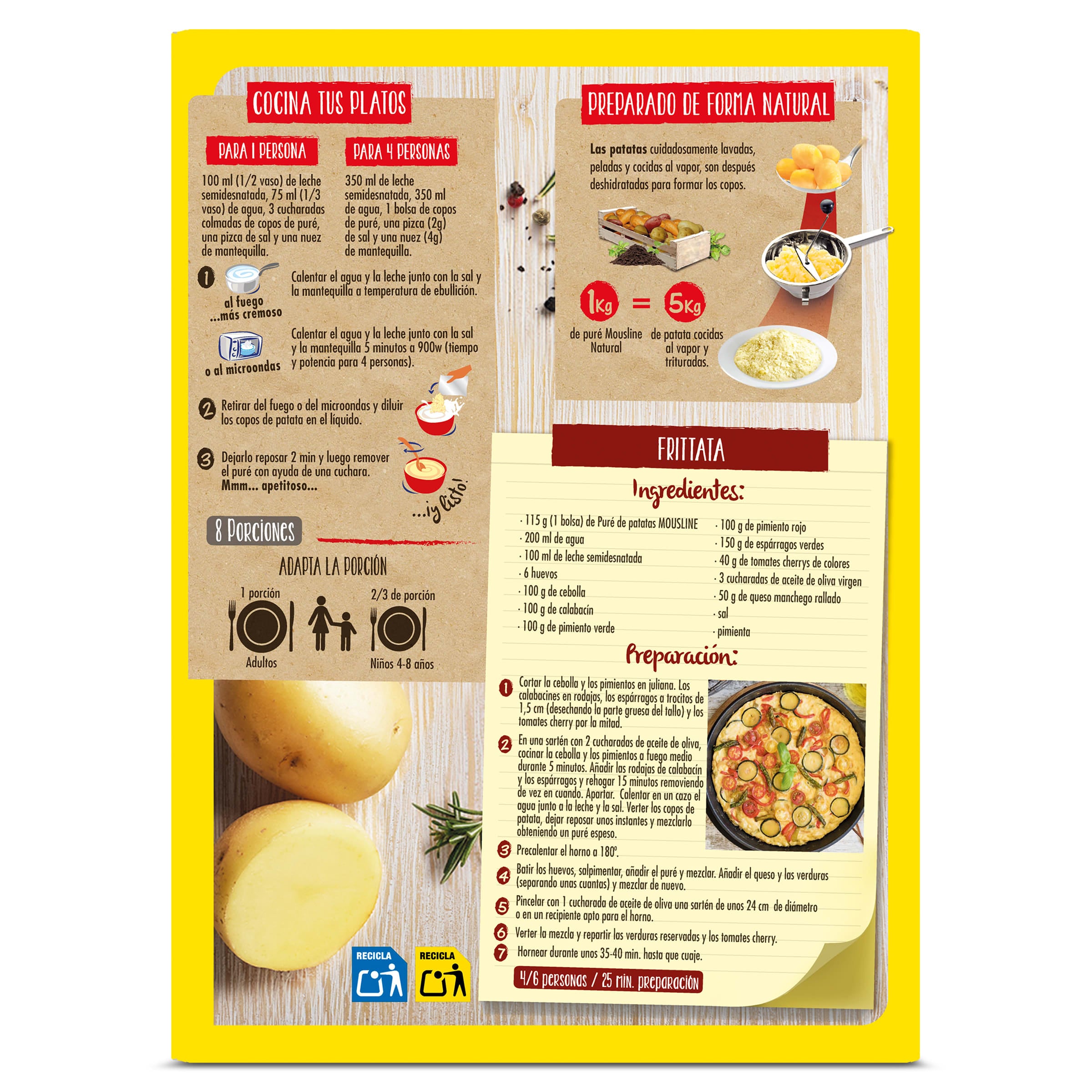 Puré de patatas Mousline 230 g