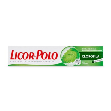 Pasta de dientes clorofila Licor del Polo tubo 75 ml-1 Pasta de dientes clorofila Licor del Polo tubo 75 ml-1
