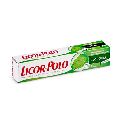 Pasta de dientes clorofila Licor del Polo tubo 75 ml-0 Pasta de dientes clorofila Licor del Polo tubo 75 ml-0