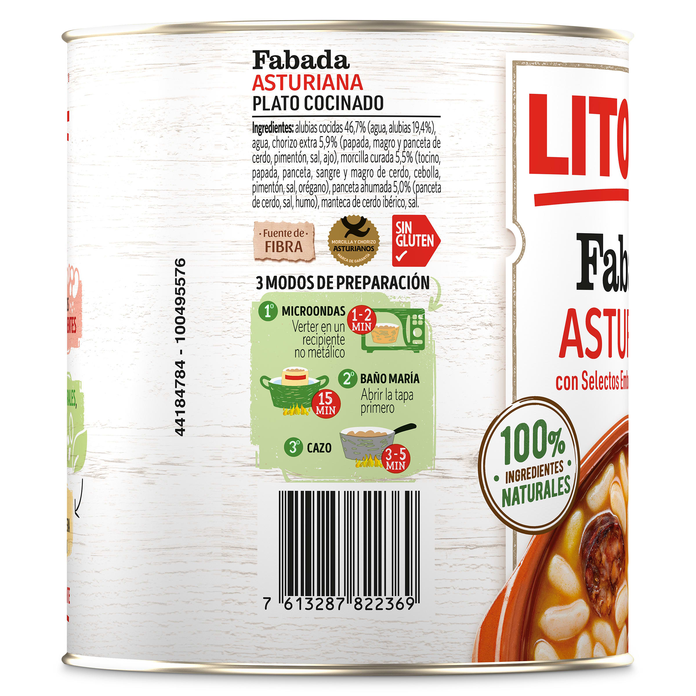 Fabada asturiana Litoral 850 g
