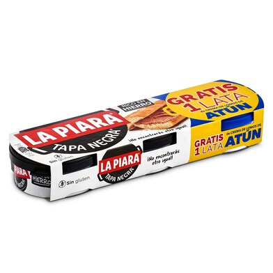 Paté de hígado de cerdo La piara lata 2 x 92 g-0 Paté de hígado de cerdo La piara lata 2 x 92 g-0