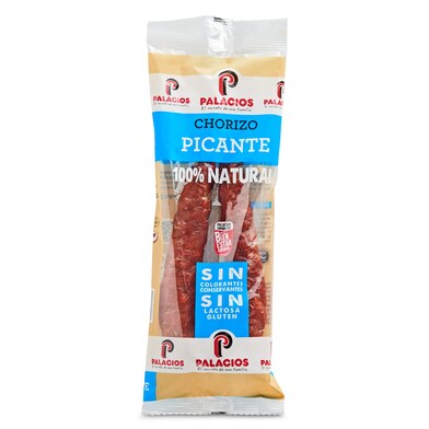 Chorizo picante Palacios bolsa 250 g-0 Chorizo picante Palacios bolsa 250 g-0