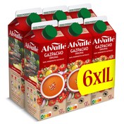 Gazpacho original Alvalle pack 6 x 1 l