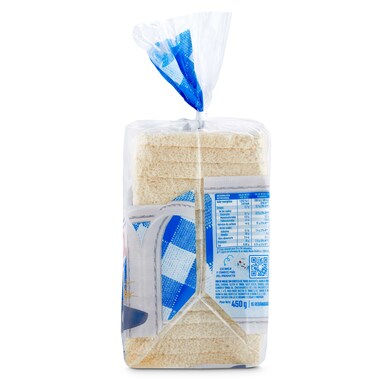 Pan de molde blanco sin corteza BIMBO BOLSA 450 GR-1 Pan de molde blanco sin corteza BIMBO BOLSA 450 GR-1