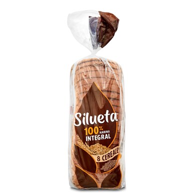Pan de molde 8 cereales Bimbo Silueta bolsa 650 g-0 Pan de molde 8 cereales Bimbo Silueta bolsa 650 g-0