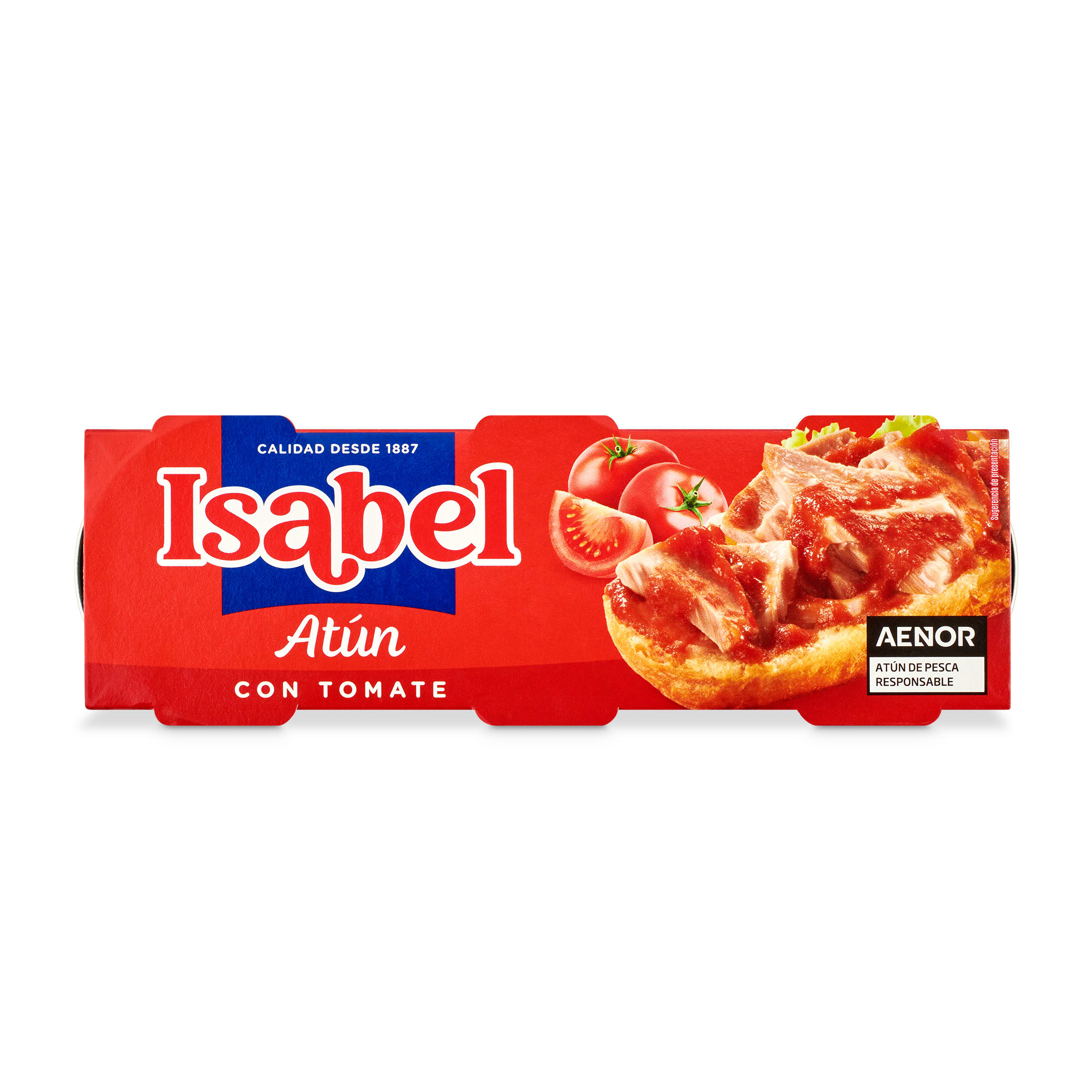 Atún con tomate Isabel 3 x 52 g