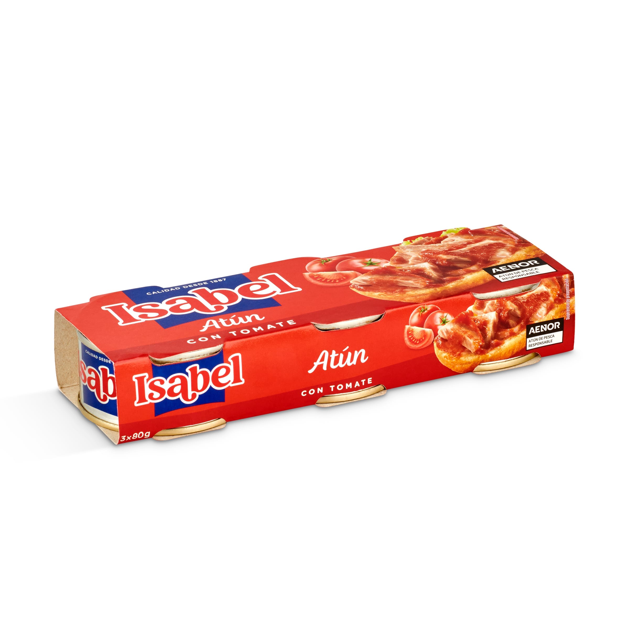 Atún con tomate Isabel 3 x 52 g