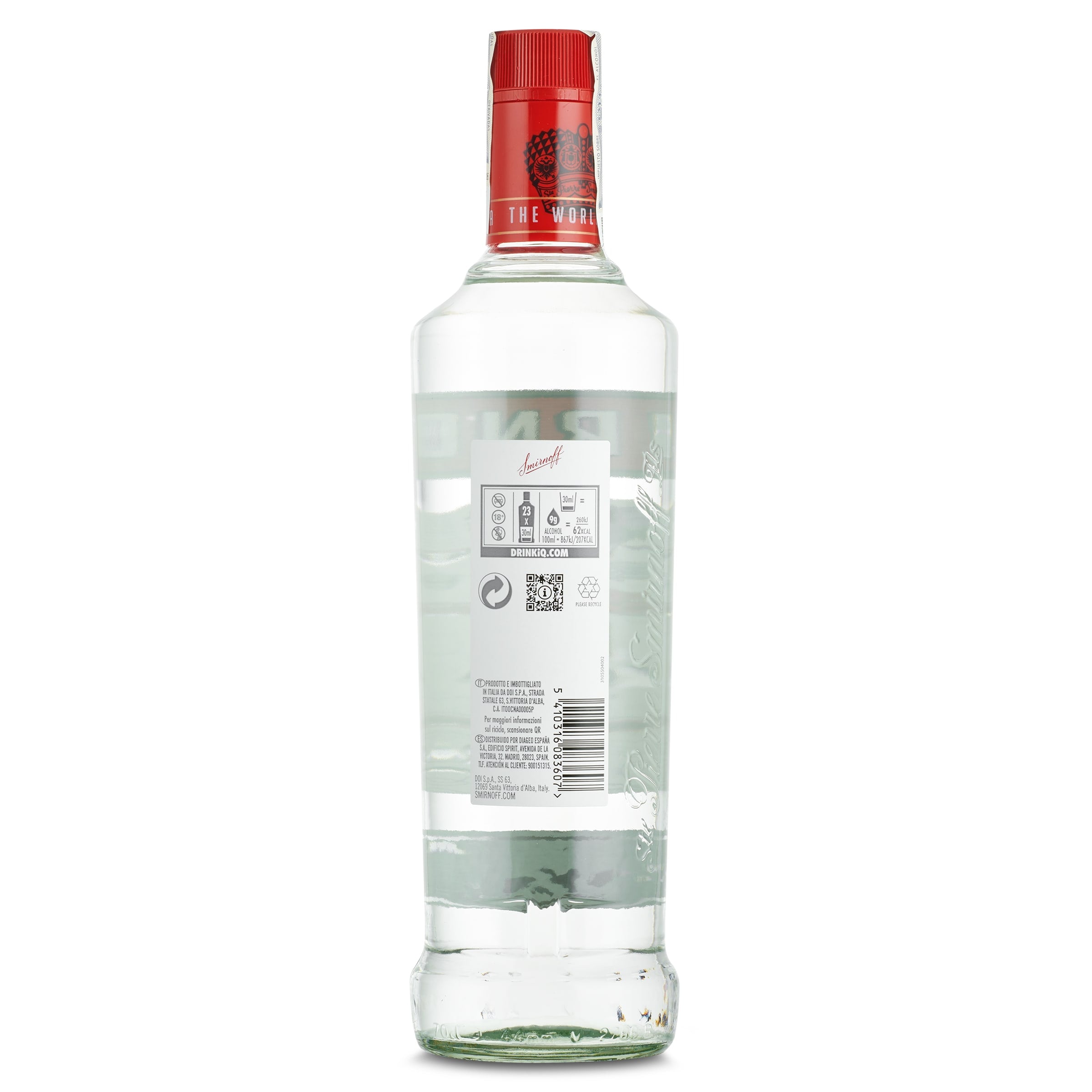 Vodka Smirnoff 70 cl