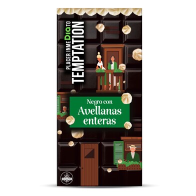 Chocolate negro con avellanas enteras Temptation de Dia 200 g-1 Chocolate negro con avellanas enteras Temptation de Dia 200 g-1