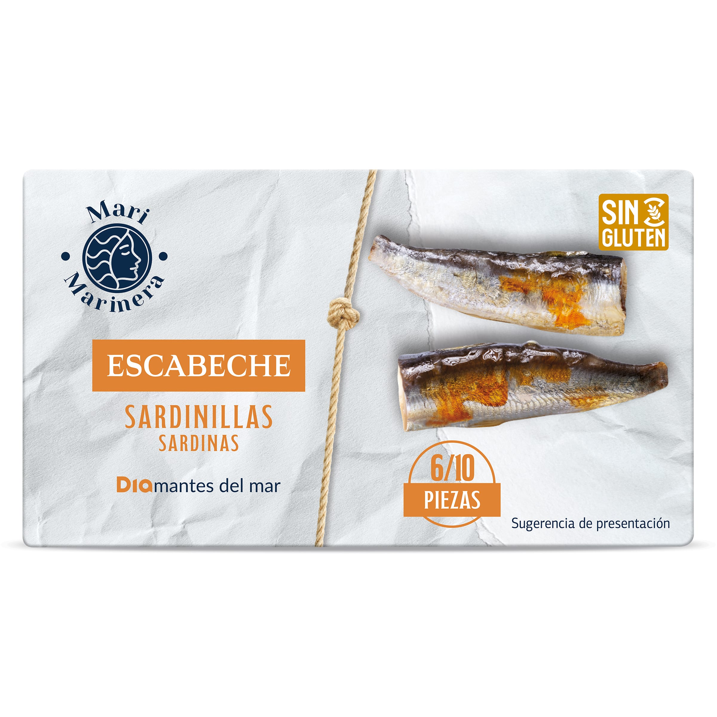 Sardinillas en escabeche Dia Mari Marinera 65 g