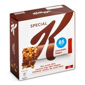 Barritas de cereales con chocolate negro KELLOGG'S SPECIAL K  CAJA 129 GR