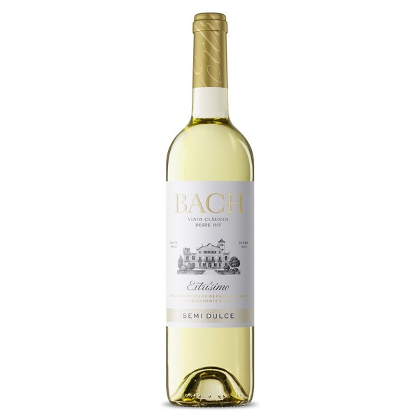Vino Blanco Semidulce DO Penedes Bach Extrisimo 75 Cl.