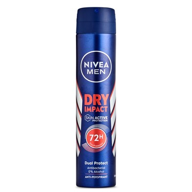 Desodorante dry impact Nivea spray 200 ml-0