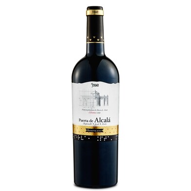 Vino tinto D.O. Madrid Puerta de Alcalá botella 75 cl-0