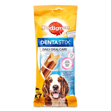 Snack para perros Pedigree Dentastix bolsa 180 g-0