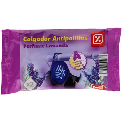 Colgador antipolillas perfume lavanda Dia bolsa 2 unidades-0