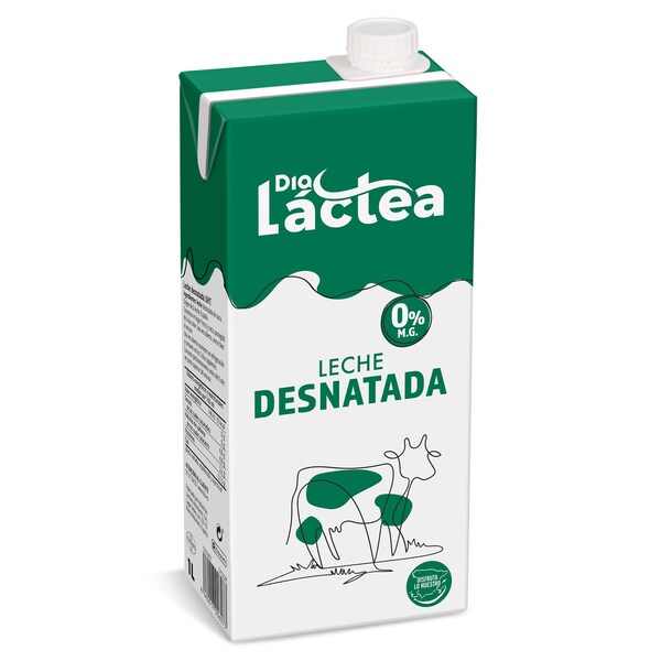 Leche Desnatada Dia Lactea Envase 1 Lt.