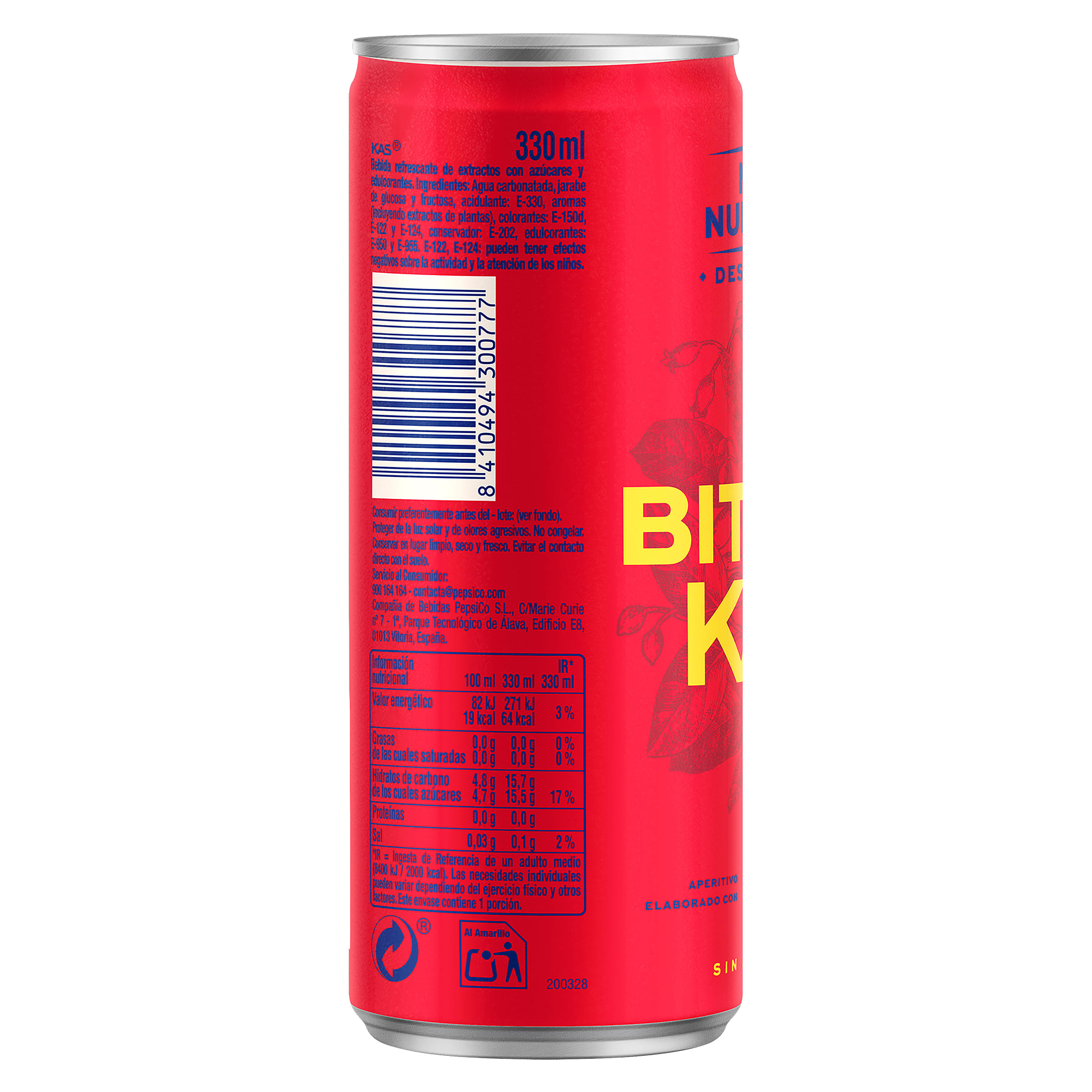 Kas bitter 330 ml