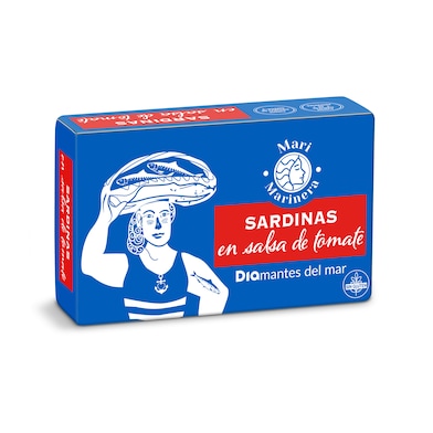 Sardinas en tomate Mari Marinera de Dia lata 85 g-0