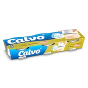 Atún claro en aceite de oliva CALVO  pack 3 unidades LATA 156 GR