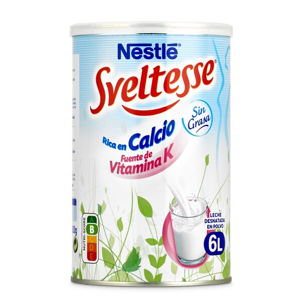 Leche en Polvo Sveltesse Bote 600 Gr.