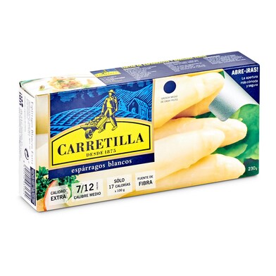 Espárragos blancos Carretilla lata 150 g-0 Espárragos blancos Carretilla lata 150 g-0