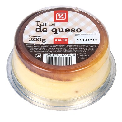 Tarta de queso Dia vaso 200 g-0 Tarta de queso Dia vaso 200 g-0