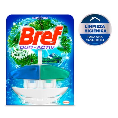 Block wc líquido desinfectante duo-activo colgador + recambio Bref blister 1 unidad-0 Block wc líquido desinfectante duo-activo colgador + recambio Bref blister 1 unidad-0