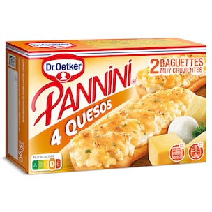 pannini cuatro quesos 2 unidades 250 g
