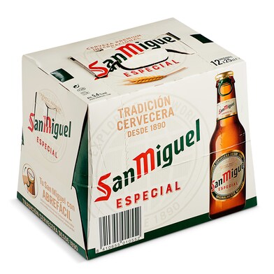 Cerveza San Miguel botella 12 x 25 cl-0 Cerveza San Miguel botella 12 x 25 cl-0