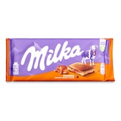 Chocolate con leche relleno de caramelo Milka 100 g