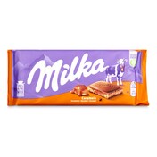 Chocolate con leche relleno de caramelo Milka 100 g