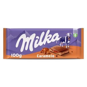 chocolate con leche relleno de caramelo 100 g