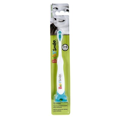 Cepillo dental infantil 3-6 años BabySmile blister 1 unidad-0