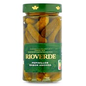 Pepinillo sabor anchoa Rioverde frasco 180 g