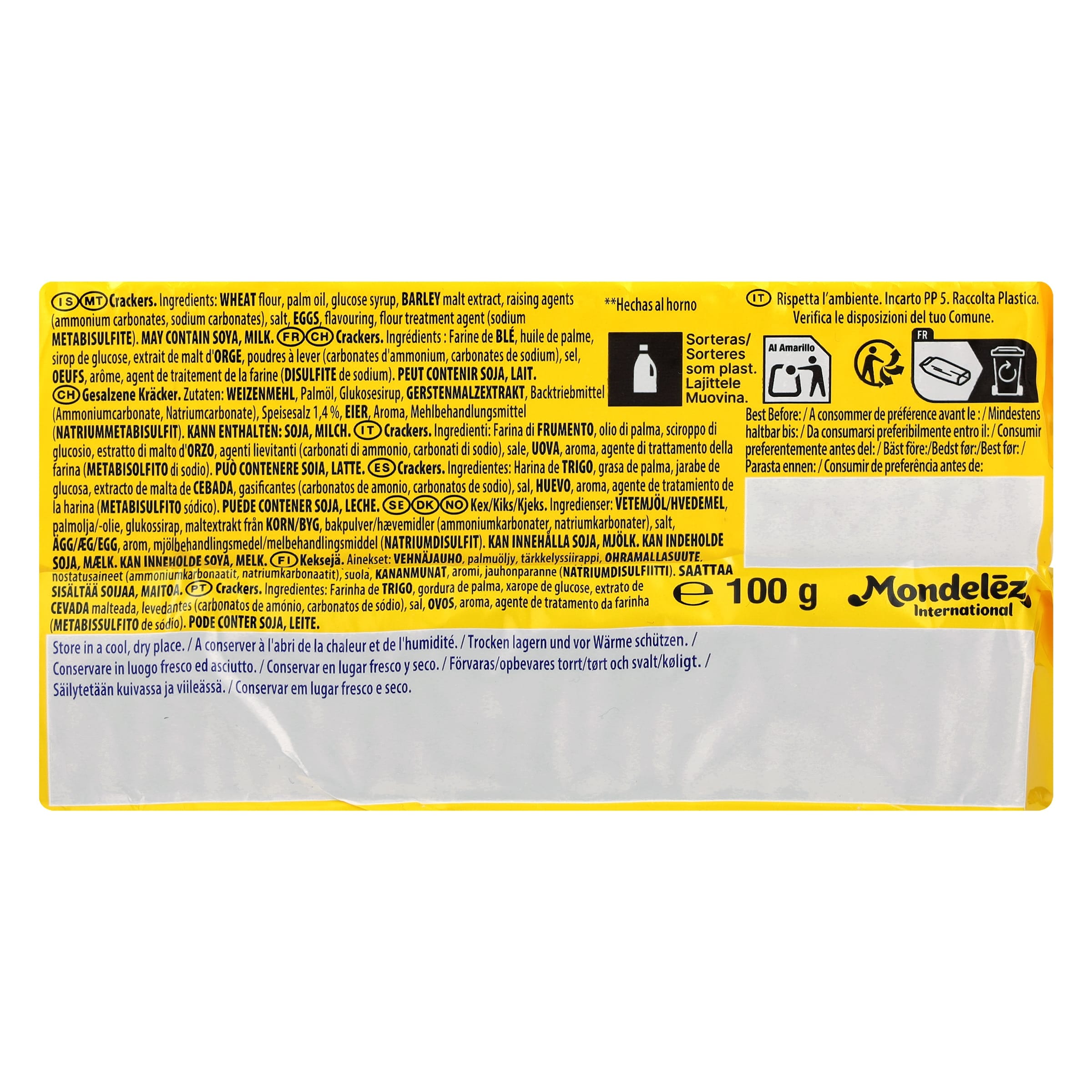 Crackers Tuc 100 g