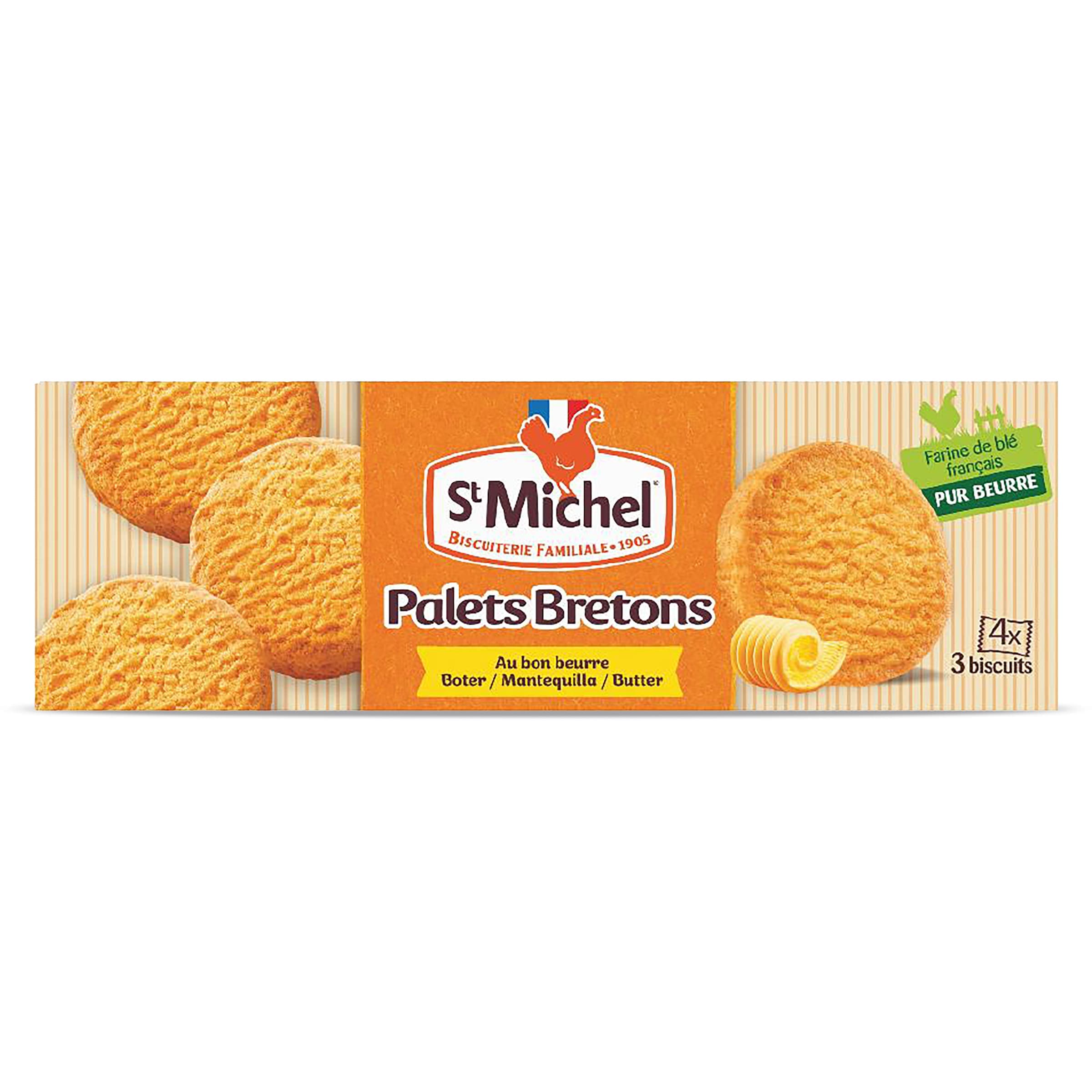 Galletas palets de mantequilla St Michel 150 g