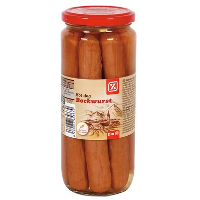 Salchichas bockwurst Dia frasco 320 g-0 Salchichas bockwurst Dia frasco 320 g-0