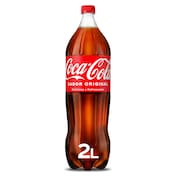 Refresco de cola clásica Coca-Cola botella 2 l
