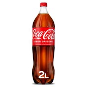 Refresco de cola clásica Coca-Cola botella 2 l