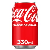 Refresco de cola clásica Coca-Cola lata 33 cl