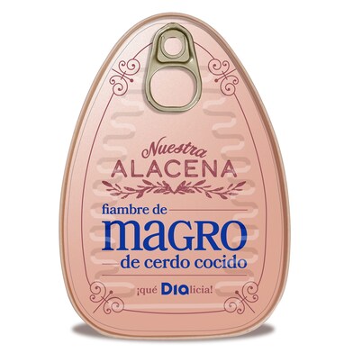 Magro de cerdo cocido Nuestra Alacena de Dia lata 200 g-0