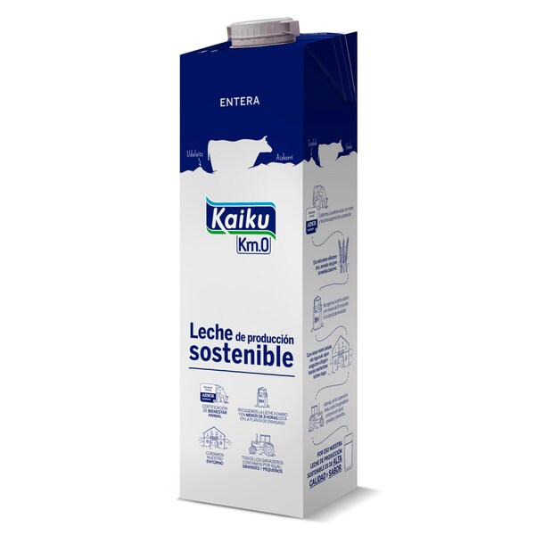 Leche Entera Kaiku Envase 1 Lt.