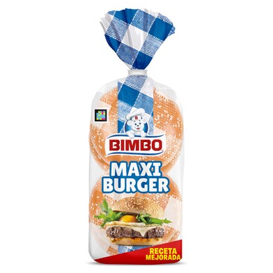 Pan de hamburguesas Bimbo bolsa 290 g-0 Pan de hamburguesas Bimbo bolsa 290 g-0