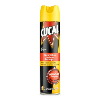 Insecticida concentrado cucarachicida Cucal spray 400 ml-0 Insecticida concentrado cucarachicida Cucal spray 400 ml-0