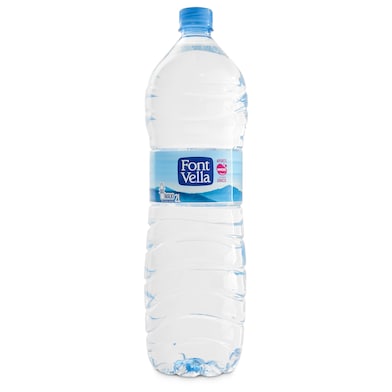 Agua mineral natural Font Vella botella 2 l-0