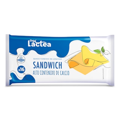 Queso fundido sándwich Dia Láctea bolsa 300 g-0