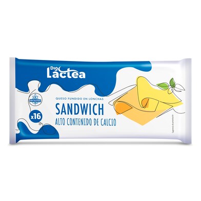 Queso fundido sándwich Dia Láctea bolsa 300 g-0