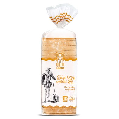 Pan de molde rústico EL MOLINO DE DIA BOLSA 600 GR-1 Pan de molde rústico EL MOLINO DE DIA BOLSA 600 GR-1